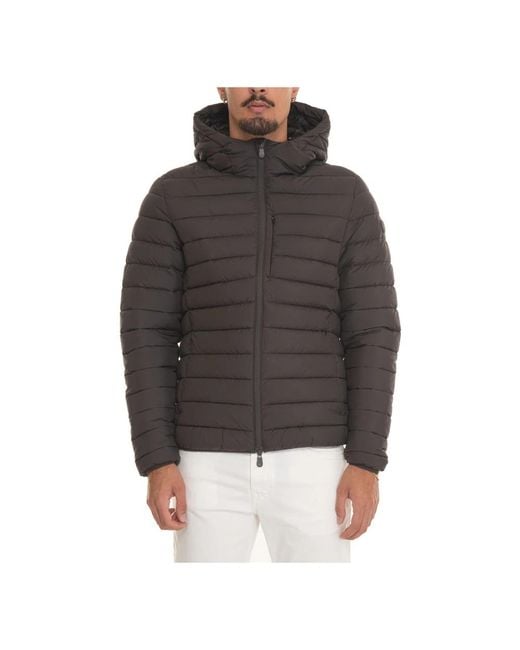 Down Jackets Save The Duck de hombre de color Gray