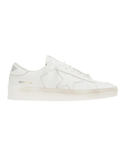 Golden Goose Deluxe Brand White Sneakers for men