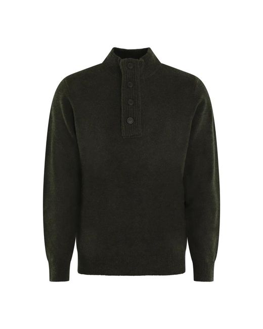 Turtlenecks Barbour de hombre de color Black