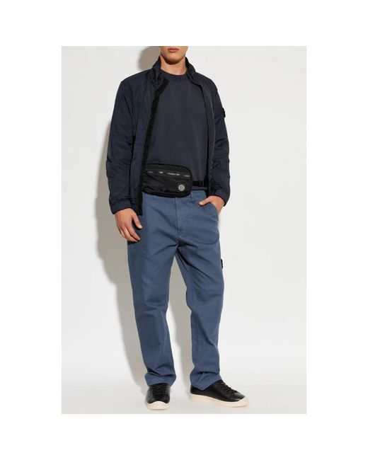 Stone Island Blue Sweatshirts for men