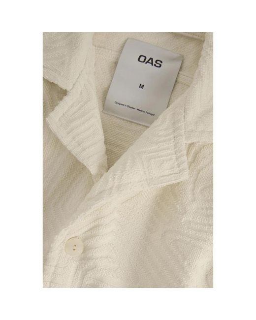 Oas Natural Short Sleeve Shirts for men