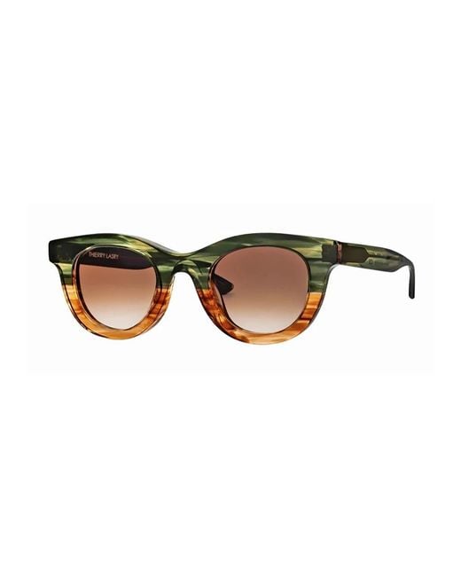 Thierry Lasry Brown Sunglasses