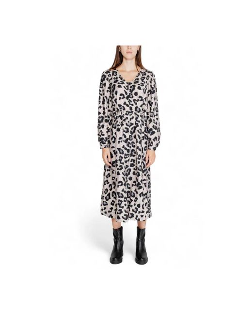 Midi Dresses Jacqueline De Yong de color White