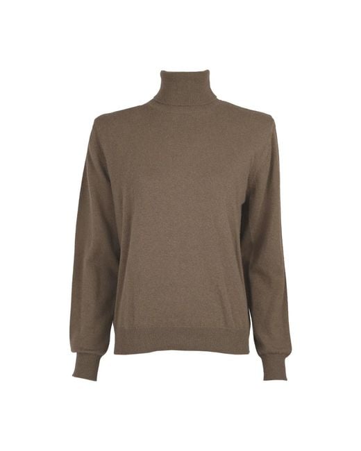 Turtlenecks March23 de color Brown