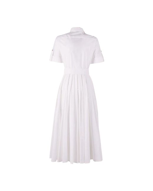 Fay White Shirt Dresses