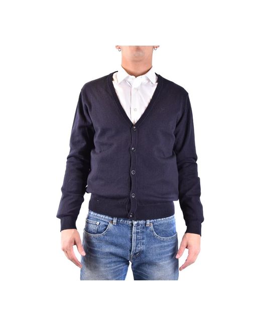 Armani Jeans Blue Cardigans for men