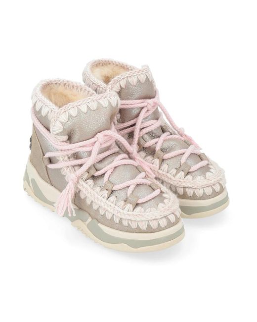 Mou Natural Winter Boots