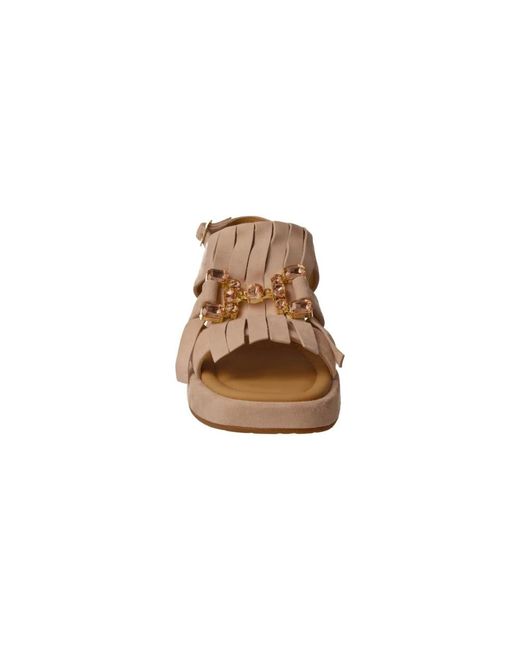 Shoes > sandals > flat sandals Bruno Premi en coloris Brown
