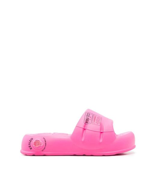 KENZO Pink Sliders