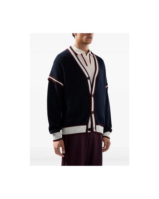 Cardigans Gcds pour homme en coloris Blue