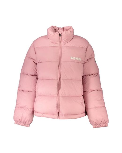 Light jackets Napapijri de color Pink