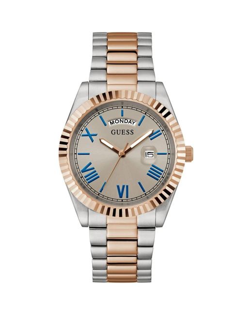 Watches di Guess in Metallic da Uomo