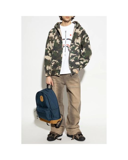 Zip-Throughs A Bathing Ape pour homme en coloris Green