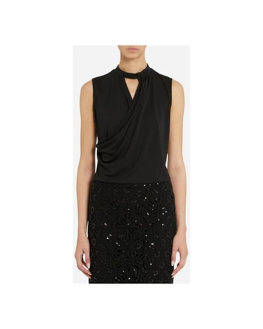 Pennyblack Black Sleeveless Tops