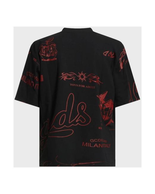 Gcds Black T-Shirts for men