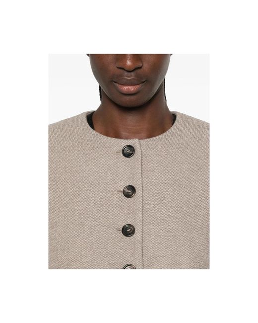 Max Mara Brown Light Jackets