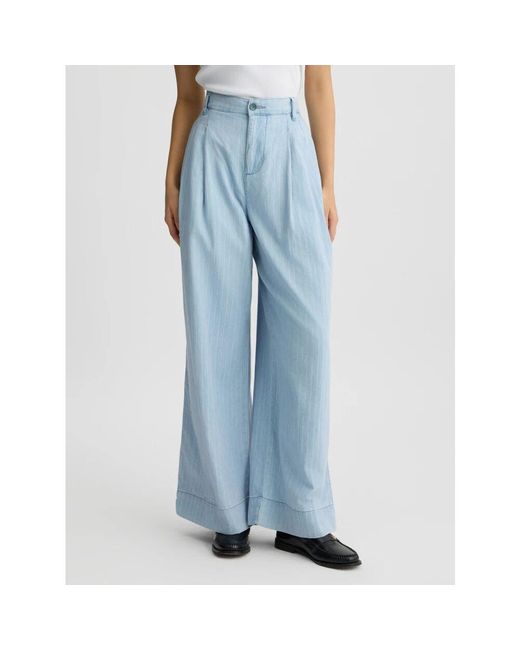 Wide Trousers Liu Jo de color Blue