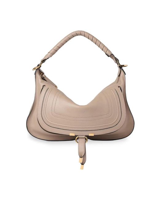 Chloé Natural Shoulder Bags