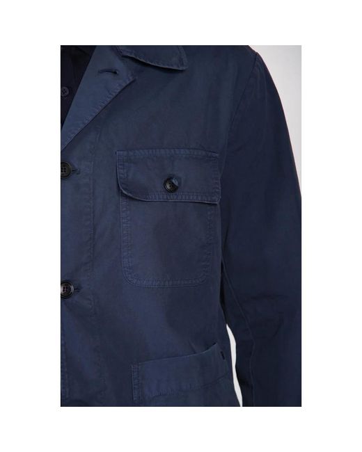 Light Jackets Mason's de hombre de color Blue