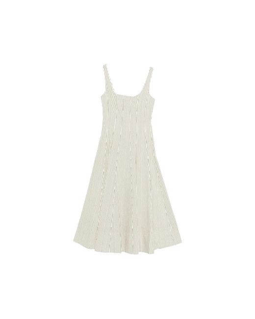 Midi Dresses Staud de color White