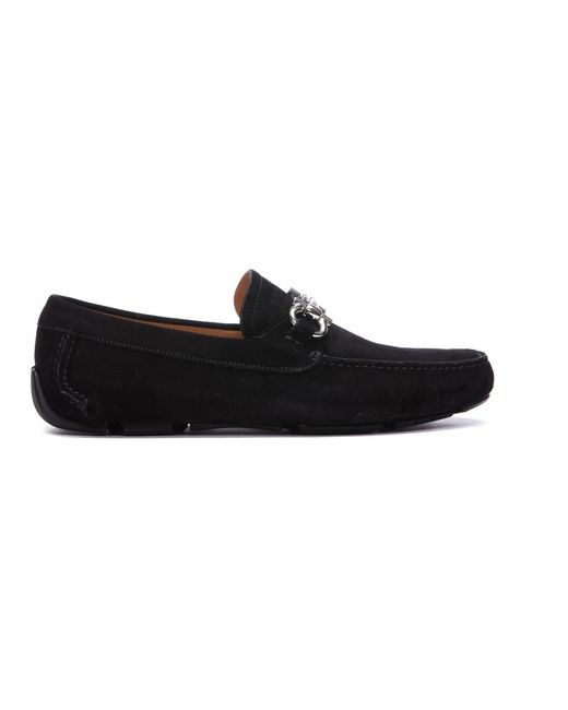 Loafers di Ferragamo in Black da Uomo