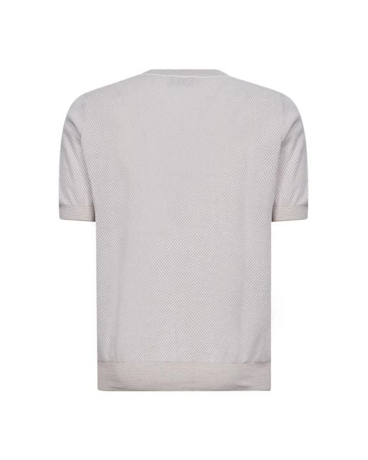 T-Shirts D4.0 de hombre de color Gray