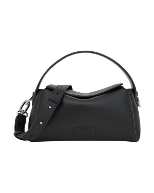 Tous Black Bloom umhängetasche schwarz
