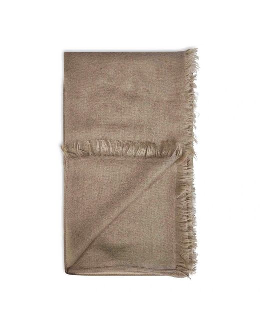 Brunello Cucinelli Brown Scarves
