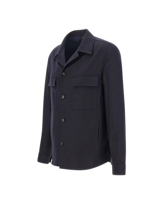 BRIGLIA John Shirt Jacket in het Blue voor heren