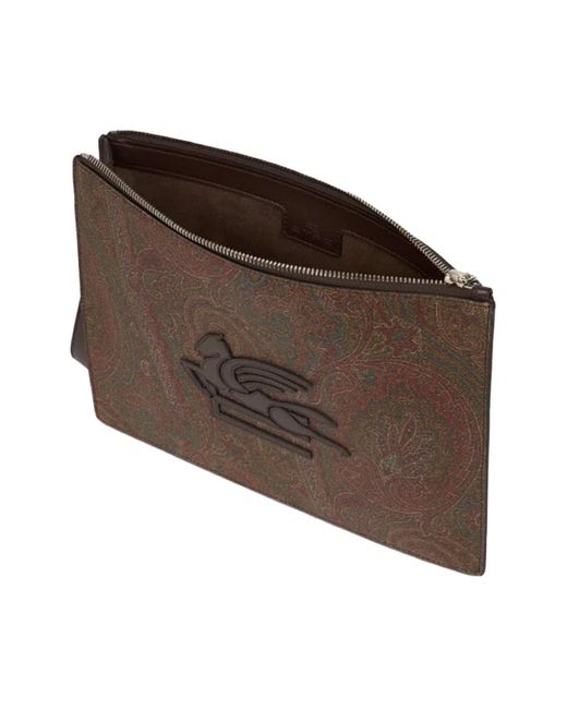 Clutches Etro de hombre de color Brown