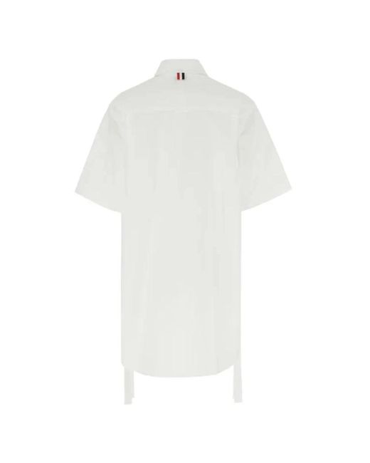 Thom Browne White Shirt Dresses