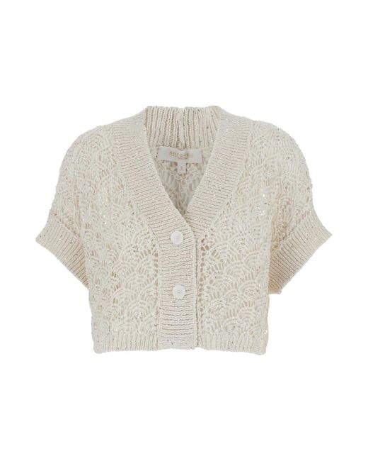 Cardigans Antonelli de color Natural