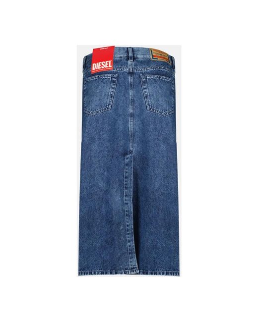 DIESEL Blue Denim Skirts