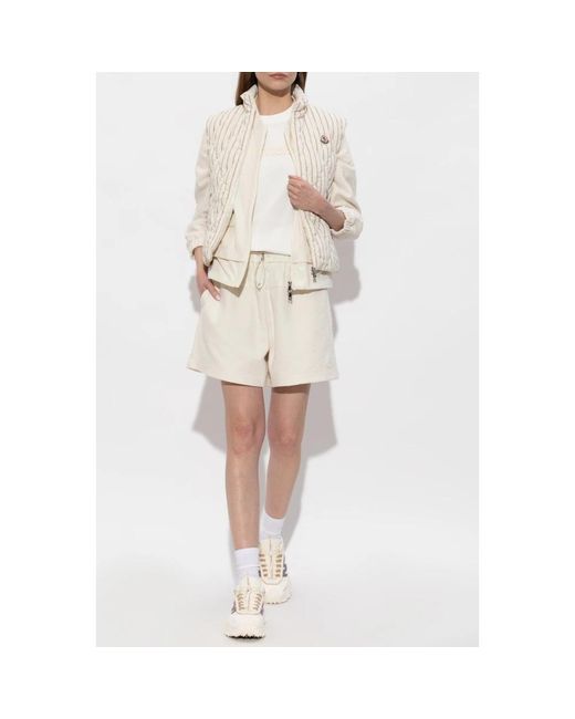 Moncler Jassen ,Polyester Aussa Down Vest in het White