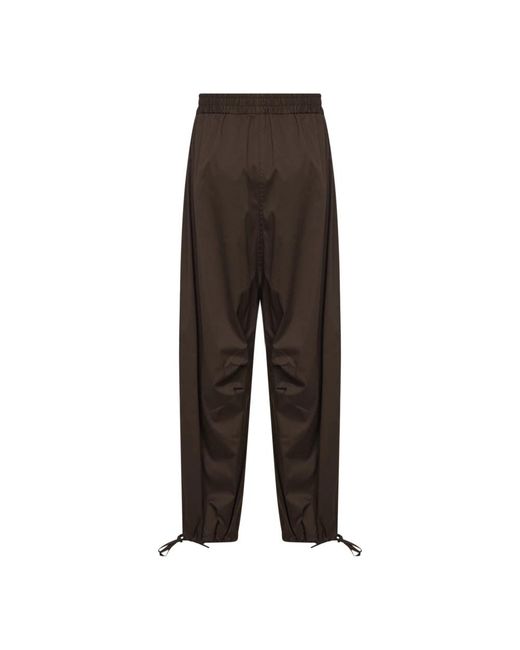 Blanca Vita Brown Straight Trousers