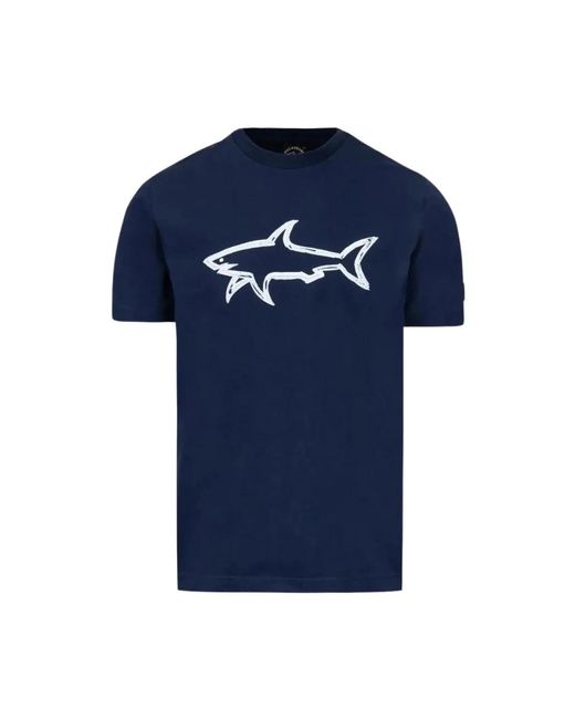 Paul & Shark Blue T-Shirts for men
