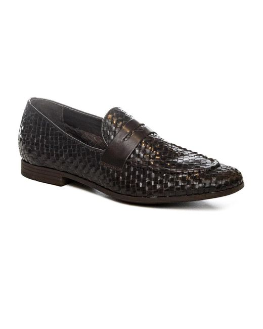 Frau Black Loafers for men