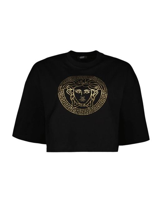 Tops > t-shirts Versace en coloris Black