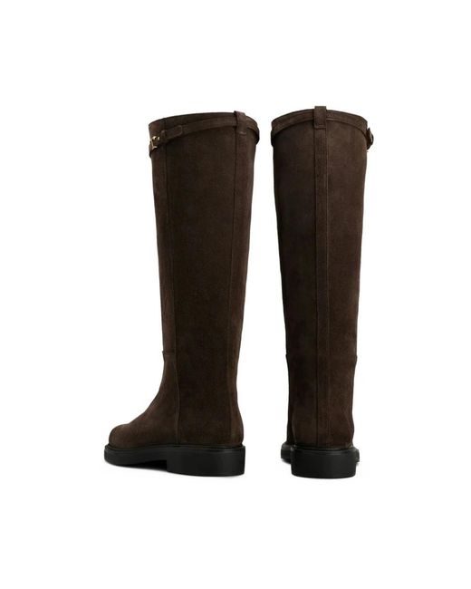 Tod's Brown High Boots