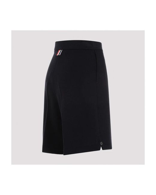 Thom Browne Black Casual Shorts