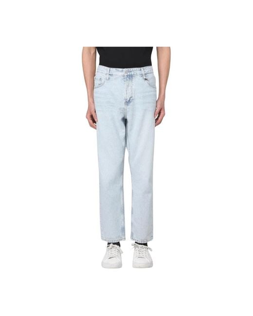 Calvin Klein Blue Straight Jeans for men
