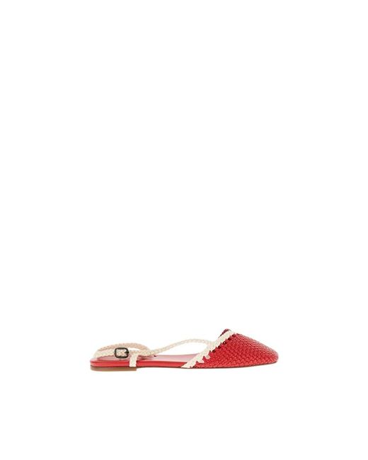 Hereu Red Ballerinas
