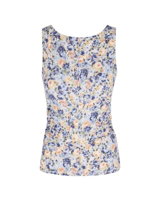 Ulla Johnson Blue Sleeveless Tops