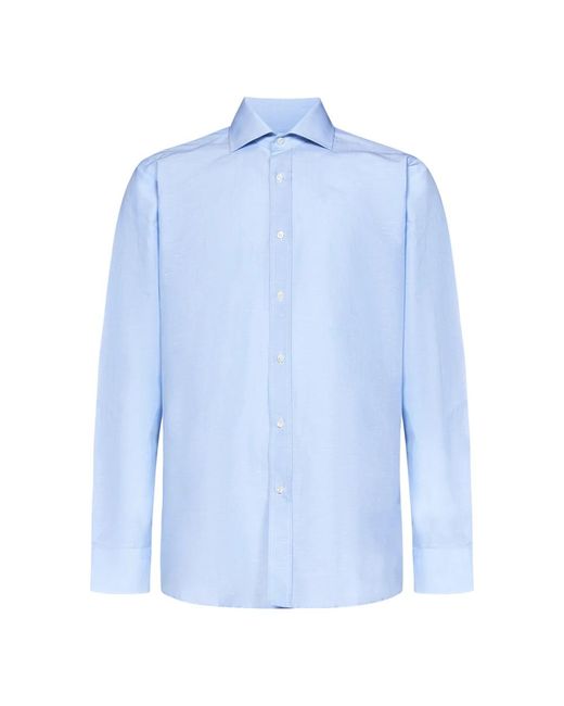 Franzese Collection Formal Shirts in het Blue voor heren