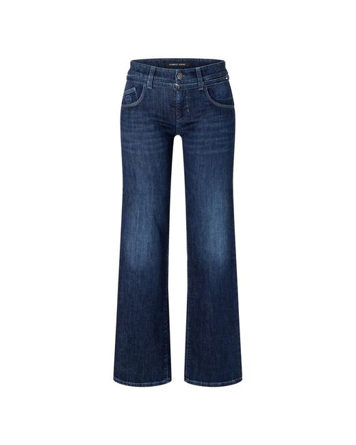 Tess wide leg jeans Cambio en coloris Blue