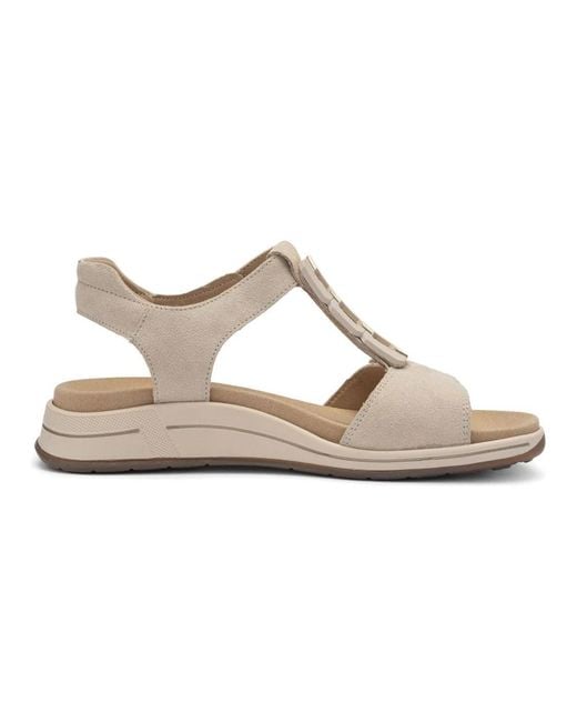 Ara Metallic Wedges