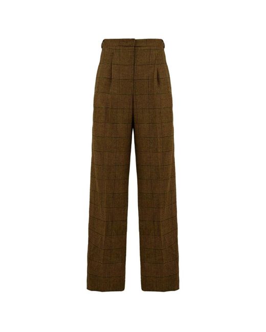 Aspesi Broeken ,Geel ,Gele Broek Model 0115 G843 in het Brown