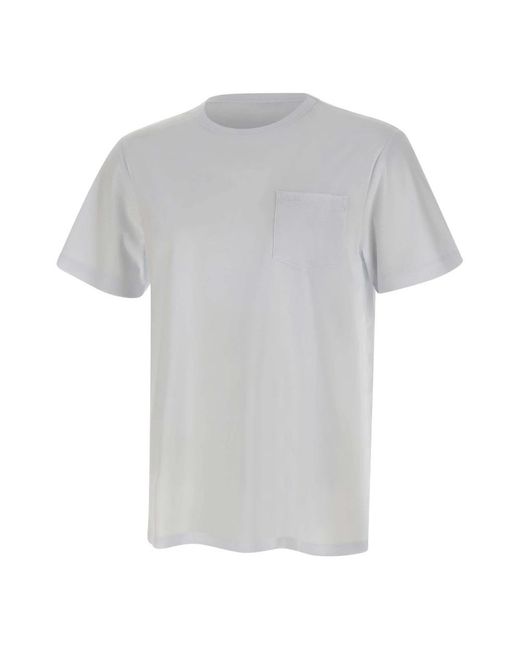 Sun 68 Solid Luxury T-Shirt in het Gray voor heren