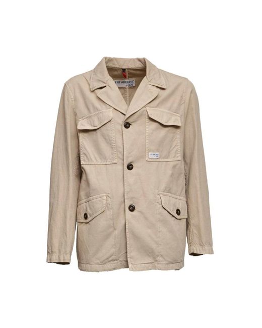 Fay Natural Light Jackets for men