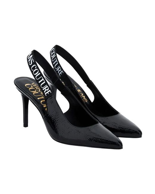 Versace Jeans Couture Black Pumps